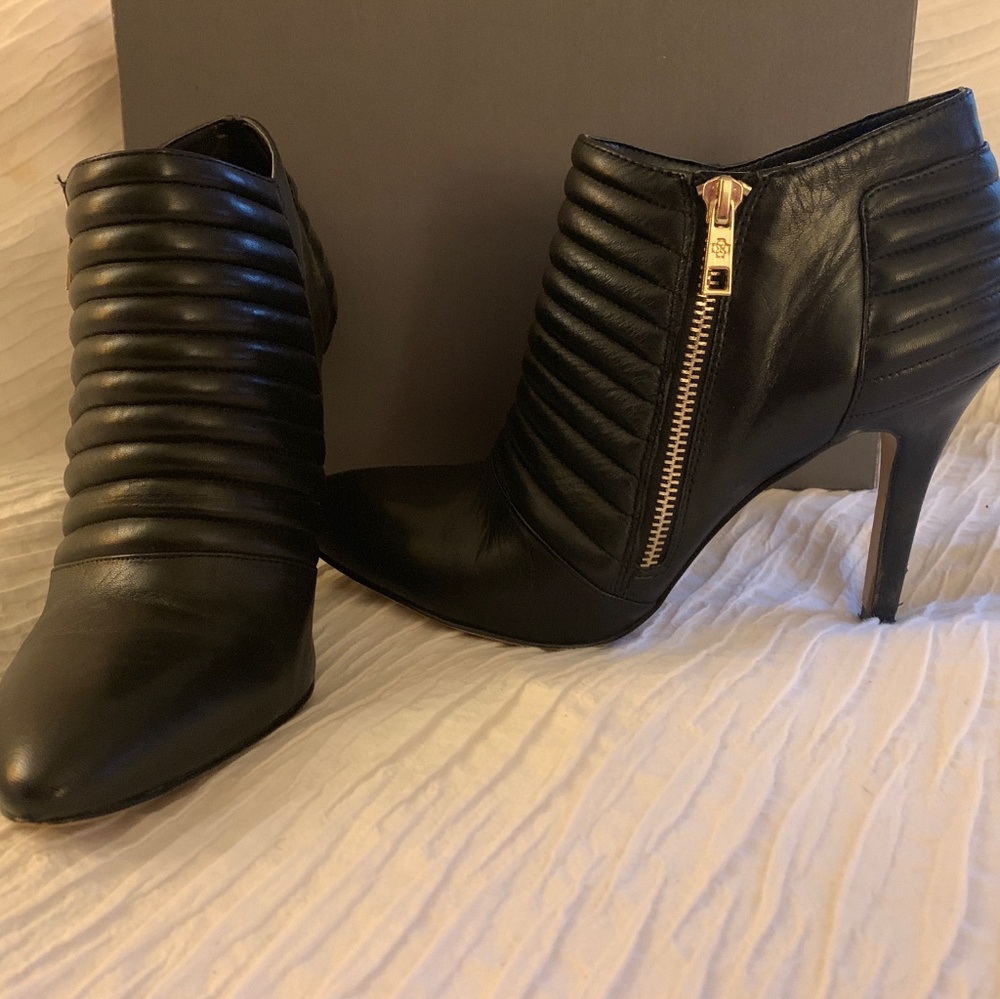 Ann Taylor leather booties